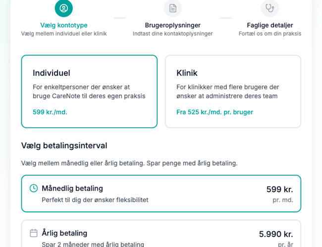 CareNote – AI-drevet SaaS-platform til sundhedssektoren!  Kan optage lægesamtaler og omdanne dem til præcise journalnotater. Klar til vækst og skalering!