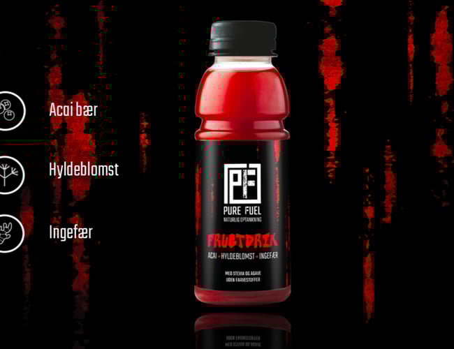 Pure Fuel - Ny spændende frugtdrik med potentiale til B2B