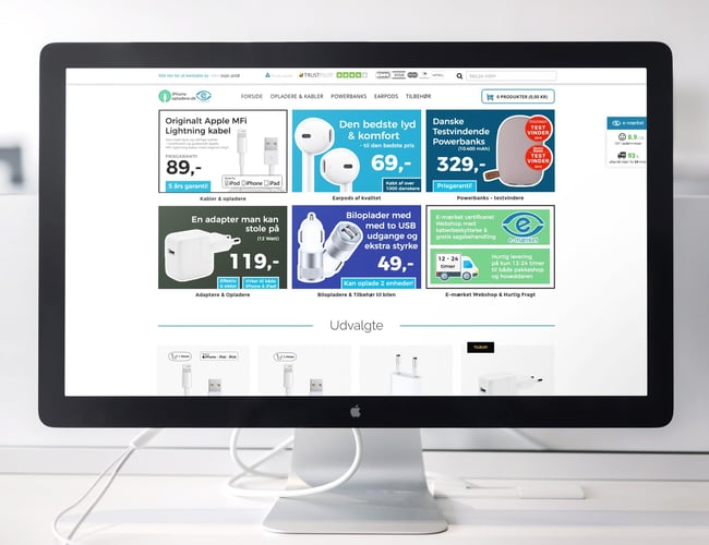 iPhoneopladere.dk & Macbookopladere.dk sælges - Bruttofortjeneste: 1.24 mio DKK i 2018 - Stigende organisk trafik, MFi Certificering 