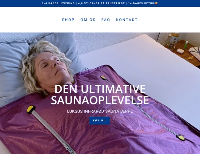 Dropshipping webshop inden for fitness, massage og velvære med 2-4 dages levering! Høj omsætning på kort tid!