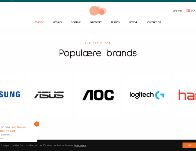 Moderne dropshipping I My Perform I 100% køreklar med dansk leverandør