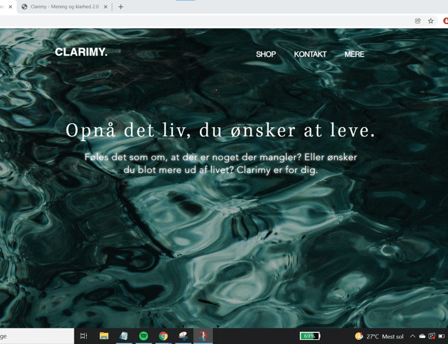 Færdig webshop inkl. færdigt digitalt produkt