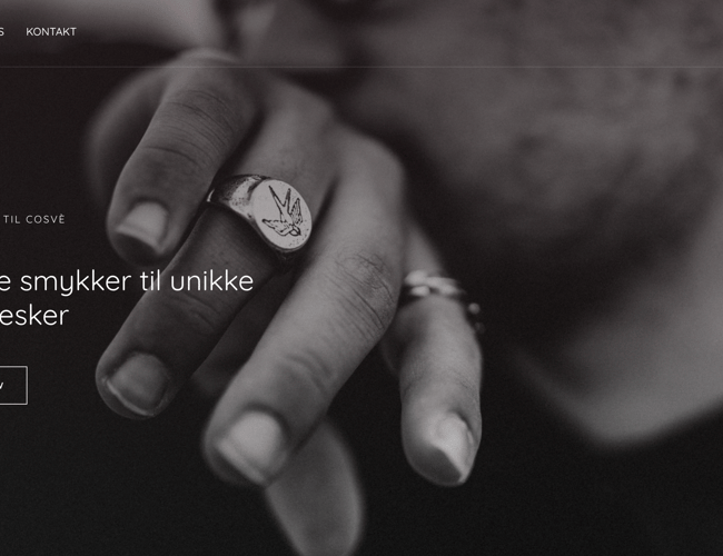 Dropshipping webshop - Cosvé - Sælger smykker til drenge