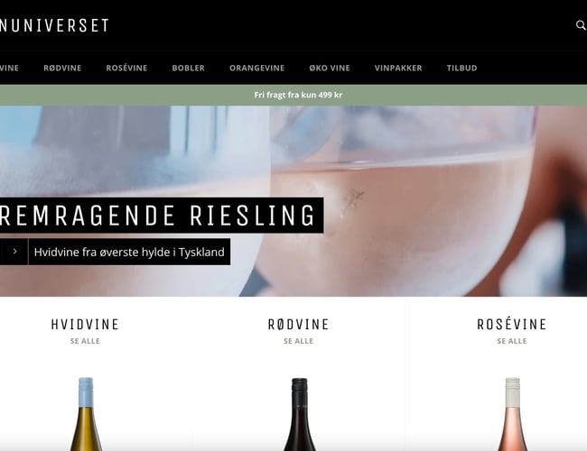 Økonomisk solidt vinfirma med fuldt etableret webshop til salg - Omsætning 2021/2022: 750.000 kr.