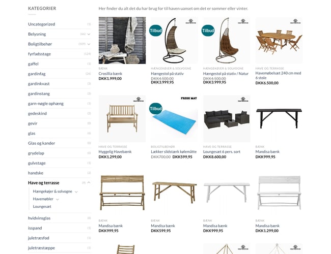 Scandichome.dk - Bolig og indretning Webshop - Omsat for 15.000kr.  