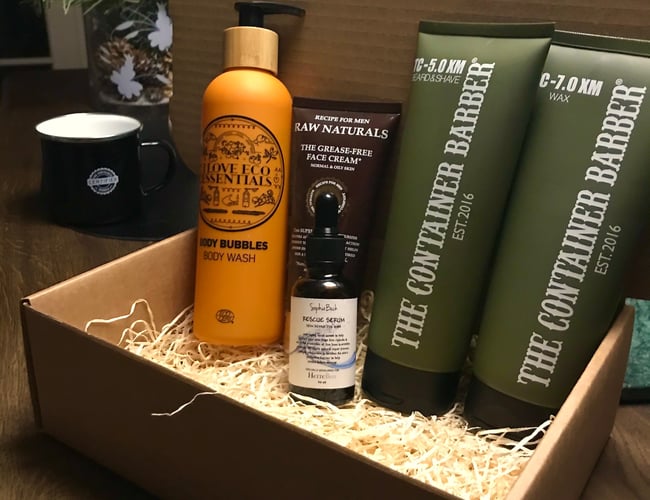 herrebox.dk - Abonnementstjeneste med plejeprodukter til mænd 