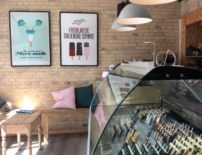 OLUFs is tre veldrevne og unikke isbutikker til salg - Finansiering tilbydes