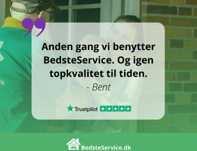 BedsteService.dk – etableret serviceportal med høj Trustpilot score og stærk SoMe-profil