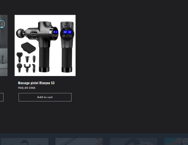 FLOT Webshop der sælger trænings samt velvære - udstyr.