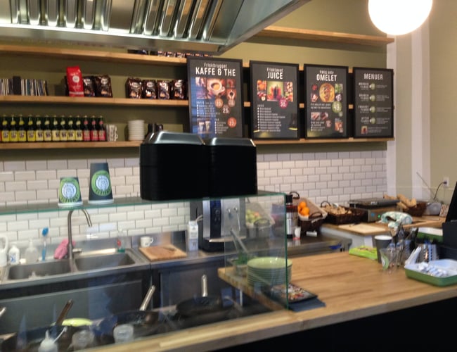 Første butik indenfor nyt fastfood / take-away kædekoncept