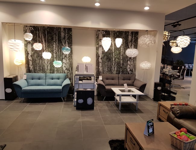 Stort møbelhus på Fyn med stor og voksende omsætning