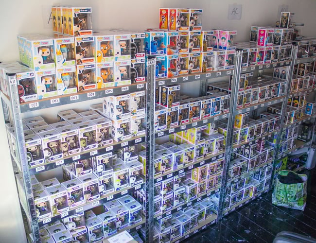 Webshop med salg af merchandise og gadgets fra spil, film og tv 