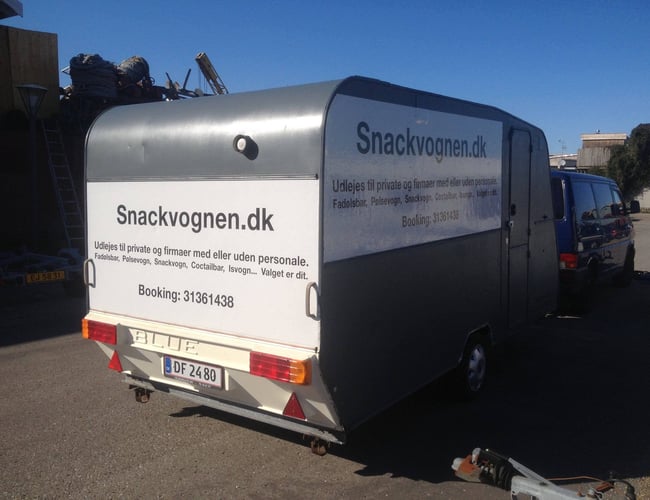 Madvogn inkl hjemmeside