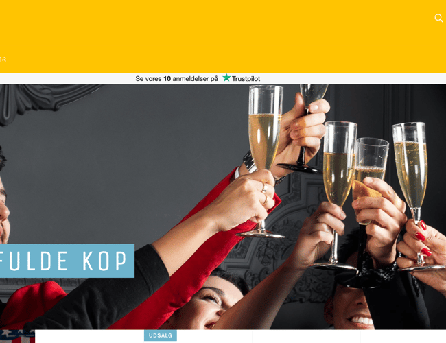 Webshop som sælger alt til festen - stort varelager 