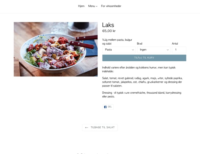 Velbekomme.nu - Populært caterings selskab med B2B kunder i Odense - Løn + overskud fra dag 1