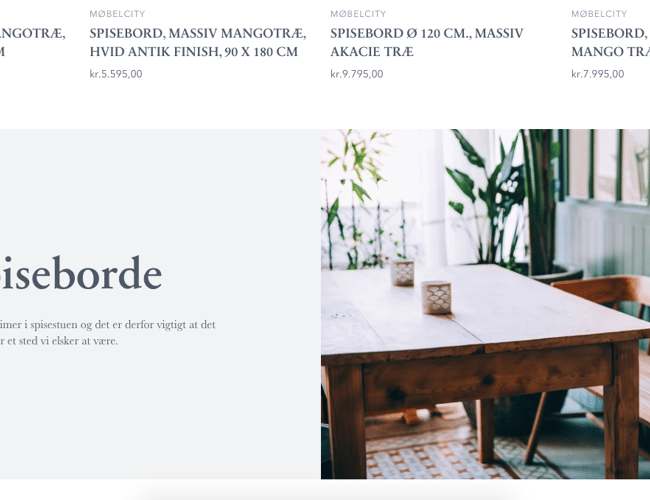 Dropshipping side, dansk leverandør - stort potentiale