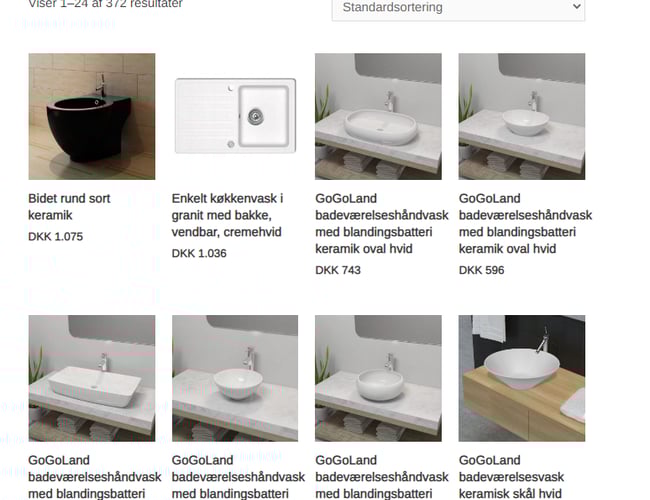 Webshop dropshipping med + 40.000 produkter