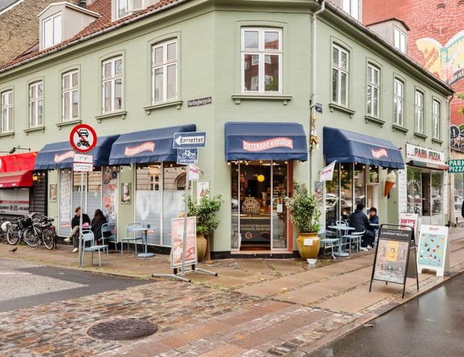 Byens smukkeste kiosk-café på Østerbro til salg 