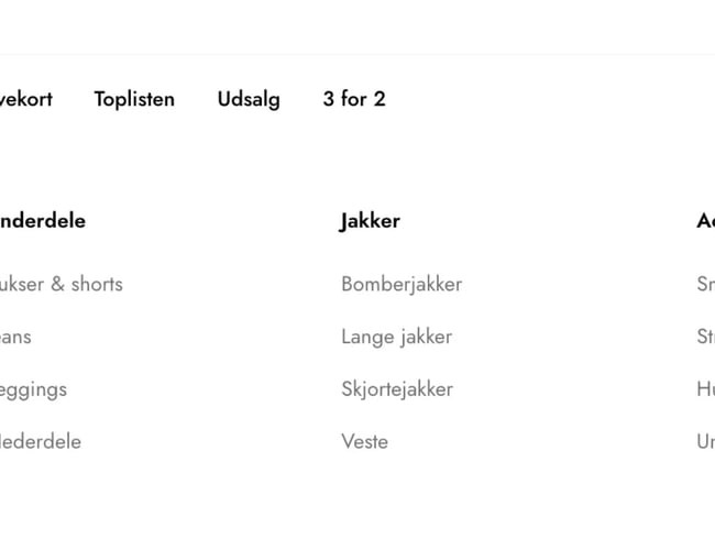 Webshop med salg af kvindetøj - +25.000 aktive email subscribers. - Omsætning 1/1-22 - 30/6-22: 1.500.000