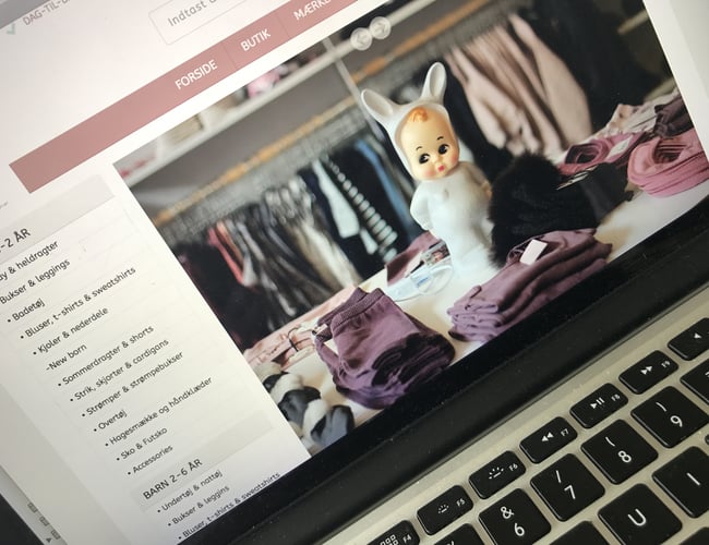 Børnetøj/legetøjs webshop i stor udvikling og med million omsætning!