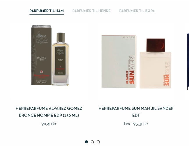 Myparfume.dk - Dropshipping webshop med 9500 produkter, klar til lancering!
