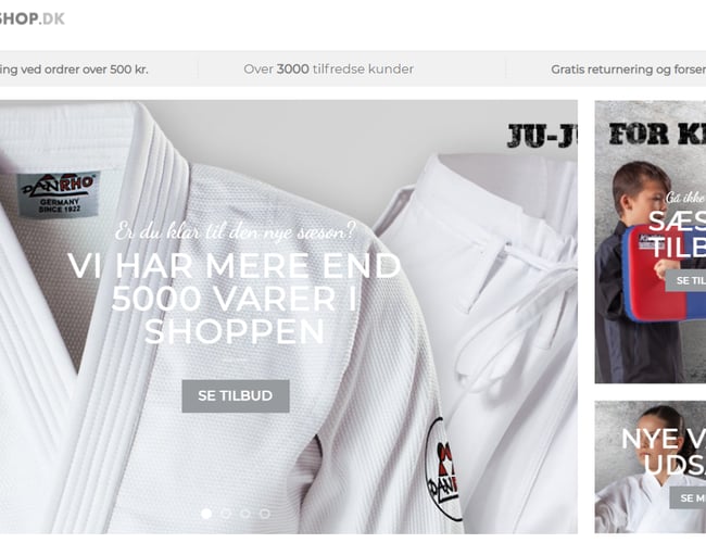 Fantastisk Webshop i en god nichebranche