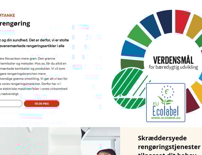 Novaclean.dk - Enkeltmands rengøringsvirksomhed med eksisterende privat kunder ( samt 1-stor erhvervskunde på kontrakt) | Samt inventar og hjemmeside: www.novaclean.dk | Omsætning 88.433 DKK