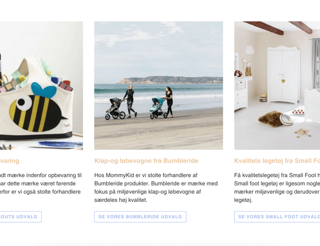 Dropshipping butik med salg af baby-børne udstyr