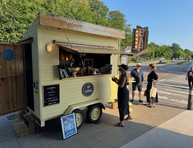 Mobilbar koncept, inkl hjemmeside og varelager