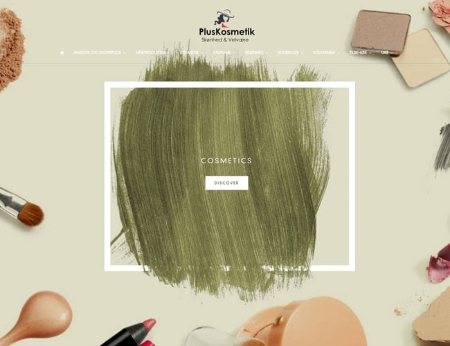 Shopify webshop med dropshipping og salg af kosmetik