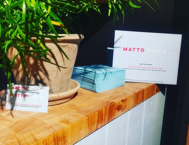Flot italiensk pizzaria i Frederiksberg mad & kulturhus med ELLER uden maskiner