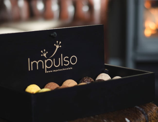 Agentur - Impulso Chocolate - Chokolade driks kugler og Glüh Wine bomber - kundebase på ca. 150 kunder.