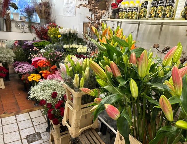 Blomsterbutik til Salg