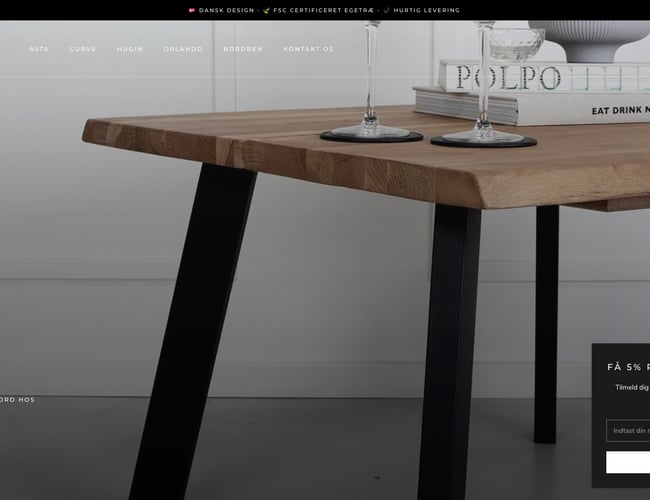 Planke.dk - Køreklar Dropshipping webshop med Plankebord - Dansk Leverendør aftale!