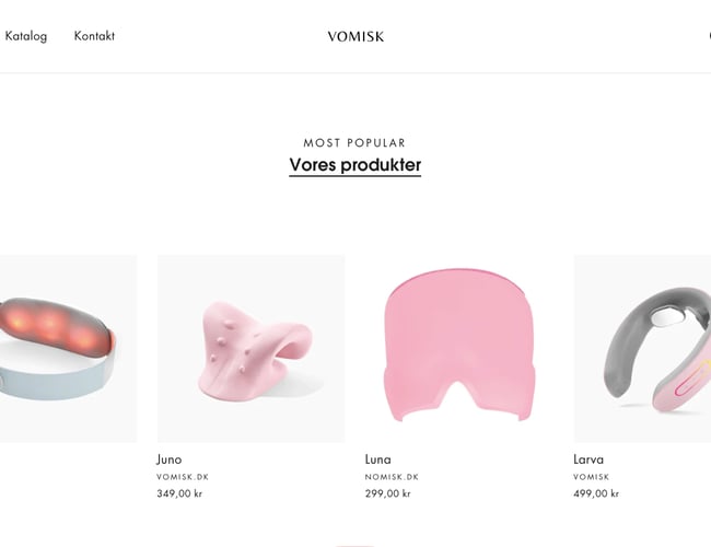 Dropshipping webshop med salg af populær menstruations lindrene produkter - 2-4 dages levering