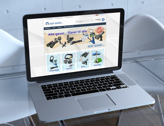 Webshop med eksklusive niche produkter via dropshipping el. lager - Omsætning ca kr. 350.000 i 16/17