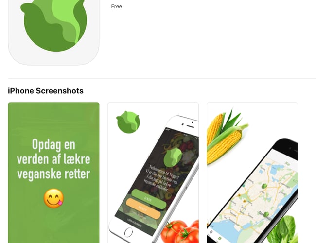 Veggo.dk - Vegansk/vegetar app i voksende marked