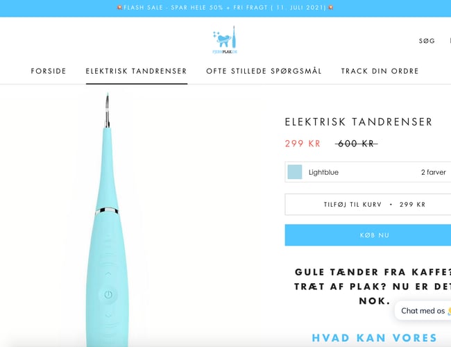 OMSAT FOR 30.000+ - Fjernplak.dk - Dropship Webshop med plakfjerner