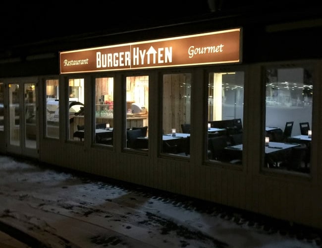 Burger hytten - Ægte amerikansk diner - Lige ved Køge bugt - Daglig Oms: 12.000,- kr. - Til afståelse