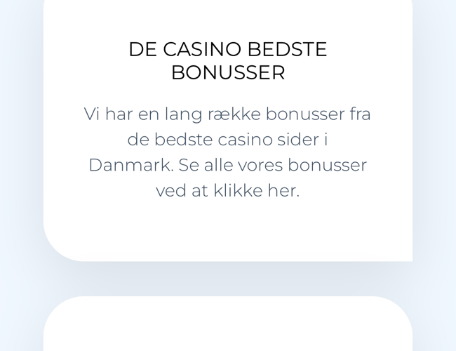 bedste-casino-sider.dk - Affiliate site til salg - 750-1000 kr. for hver ny kunde