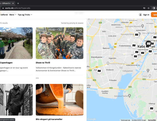 Brugervenlig online platform - AirBnB forretningsmodel