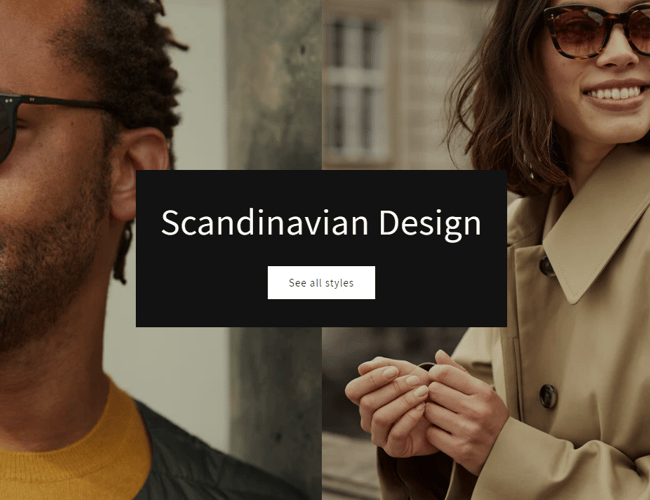 Etableret solbrillevirksomhed med webshop til salg