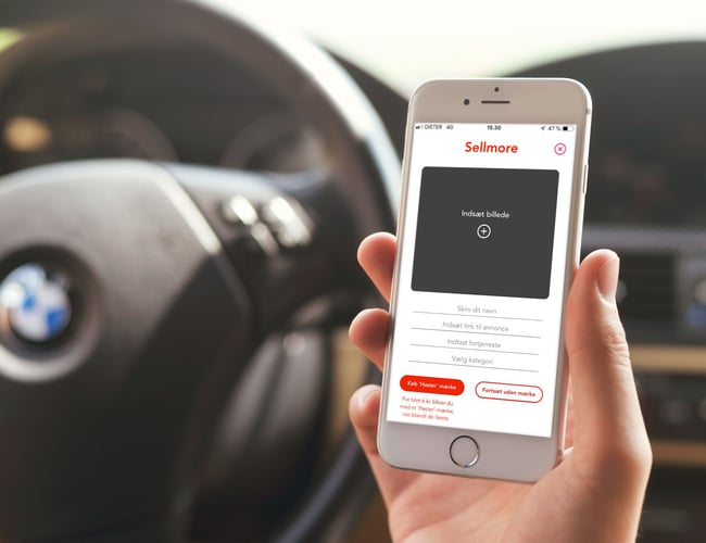 Sellmore App - Danmarks eneste henvisningsportal sælges.