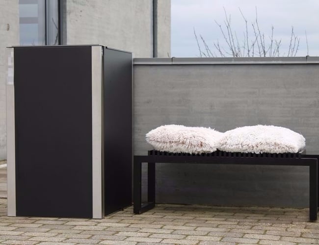 Kendt fra Idé Nyt! Verdens mest elegante skraldespandsskjuler inkl. webshop. 