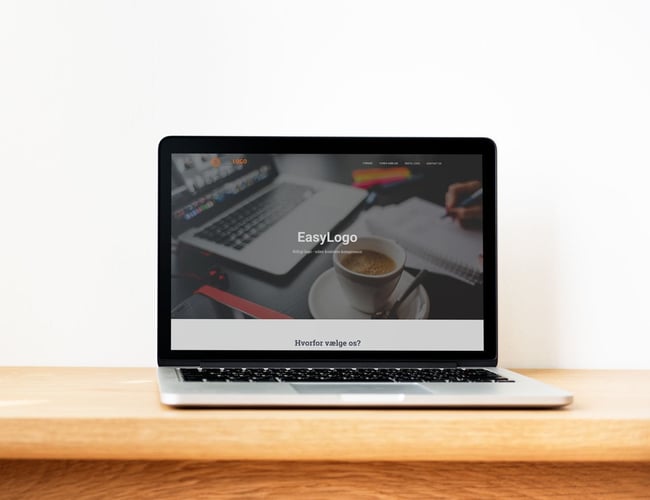 Easylogo.dk - Logodesign hjemmeside.