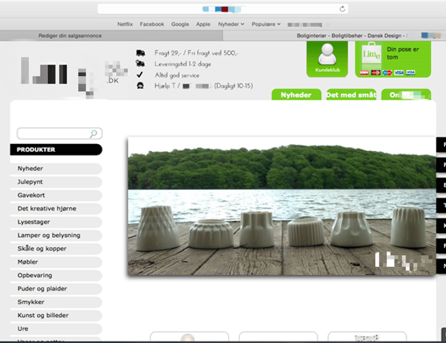 Velfungerende boligwebshop med potentiale