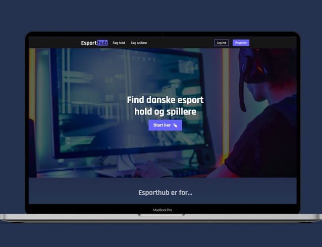 Esporthub.dk - Platform hvor esport hold og spillere kan etablere kontakt (SIDEN LUKKES D. 1/3, MEDMINDRE DEN BLIVER SOLGT) 
