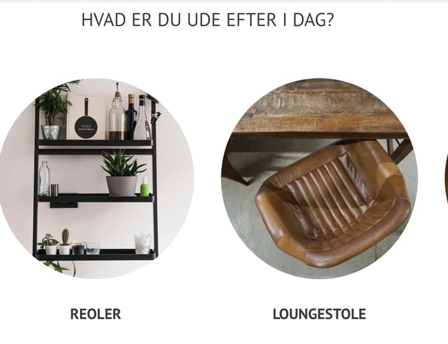 Køreklar dropshipping webshop med salg af møbler