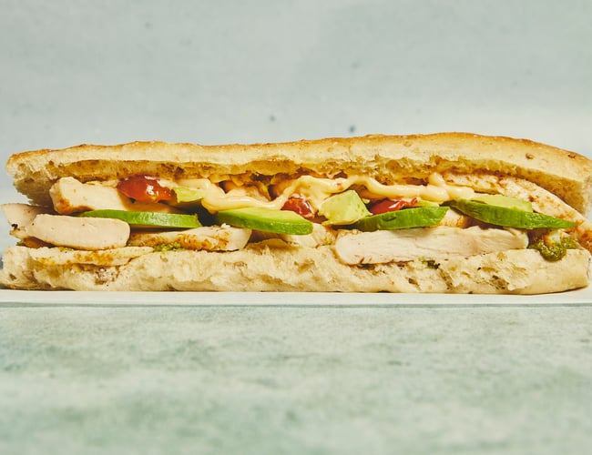 Hyggelig Café i gågaden i Odense