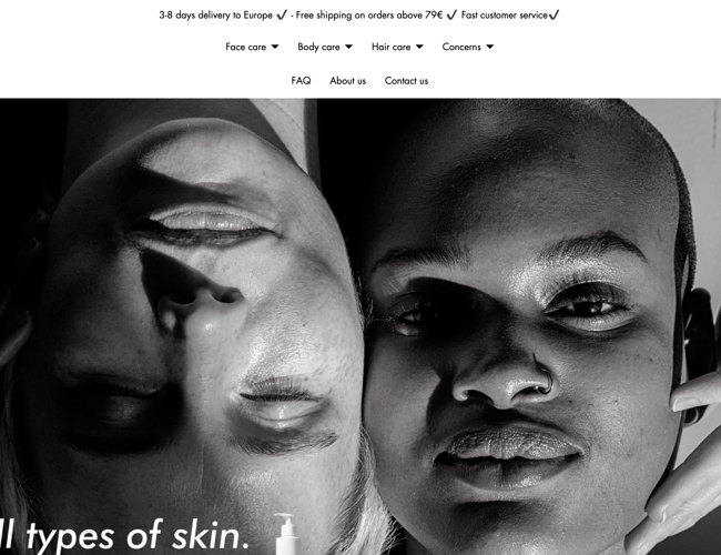 Køreklar Skincare webshop  - Bliv europas største skincare virksomhed!